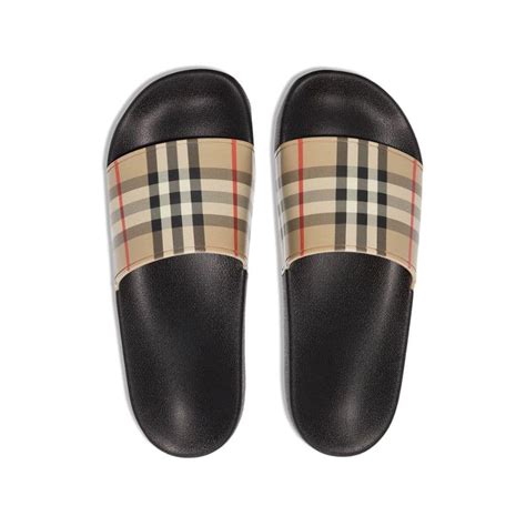 burberry dép|furley slides beige.